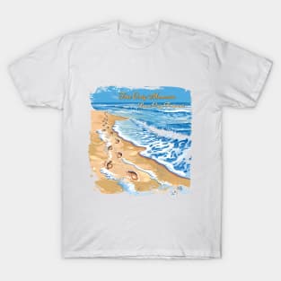 Take Only Memories, Leave Only Footprints T-Shirt